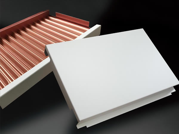 Aluminum corrugated plate